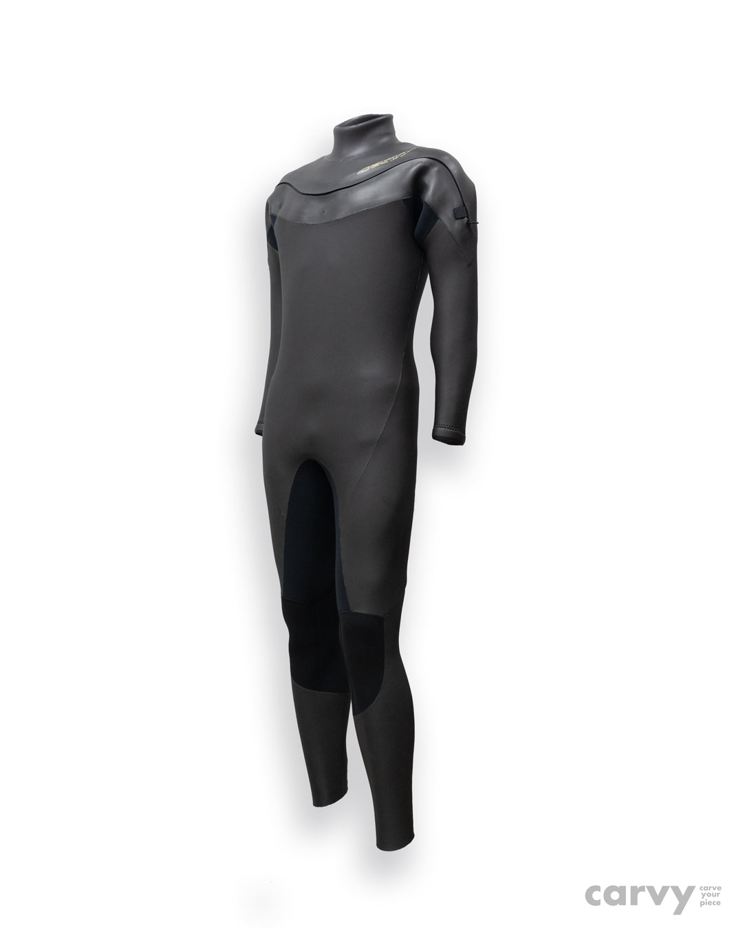 【C-001】The Carve “Skin” Chestzip 5/3mm Semi-Dry｜漆黒を纏い、深く刻む大人へ
