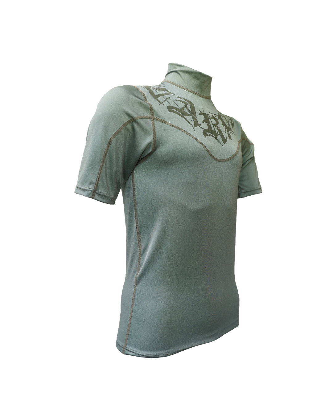 RASH/ラッシュ　シーガルウェットスーツ 半袖 グレー ×グリーン RASH/ラッシュ シーガルウェットスーツ 半袖 グレー ×グリーン