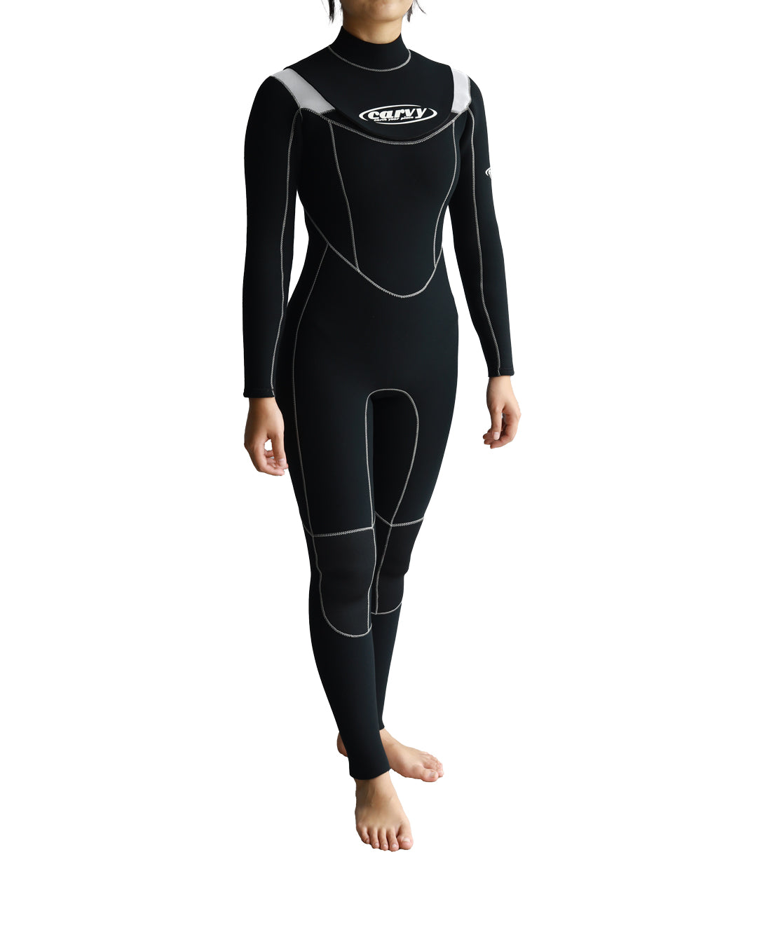 【美品】CARVY ウェットスーツ　5/3mm 裏起毛　LT CARVY 5/3mm フルスーツ裏起毛 セミドライ仕様 【Men's】限定50