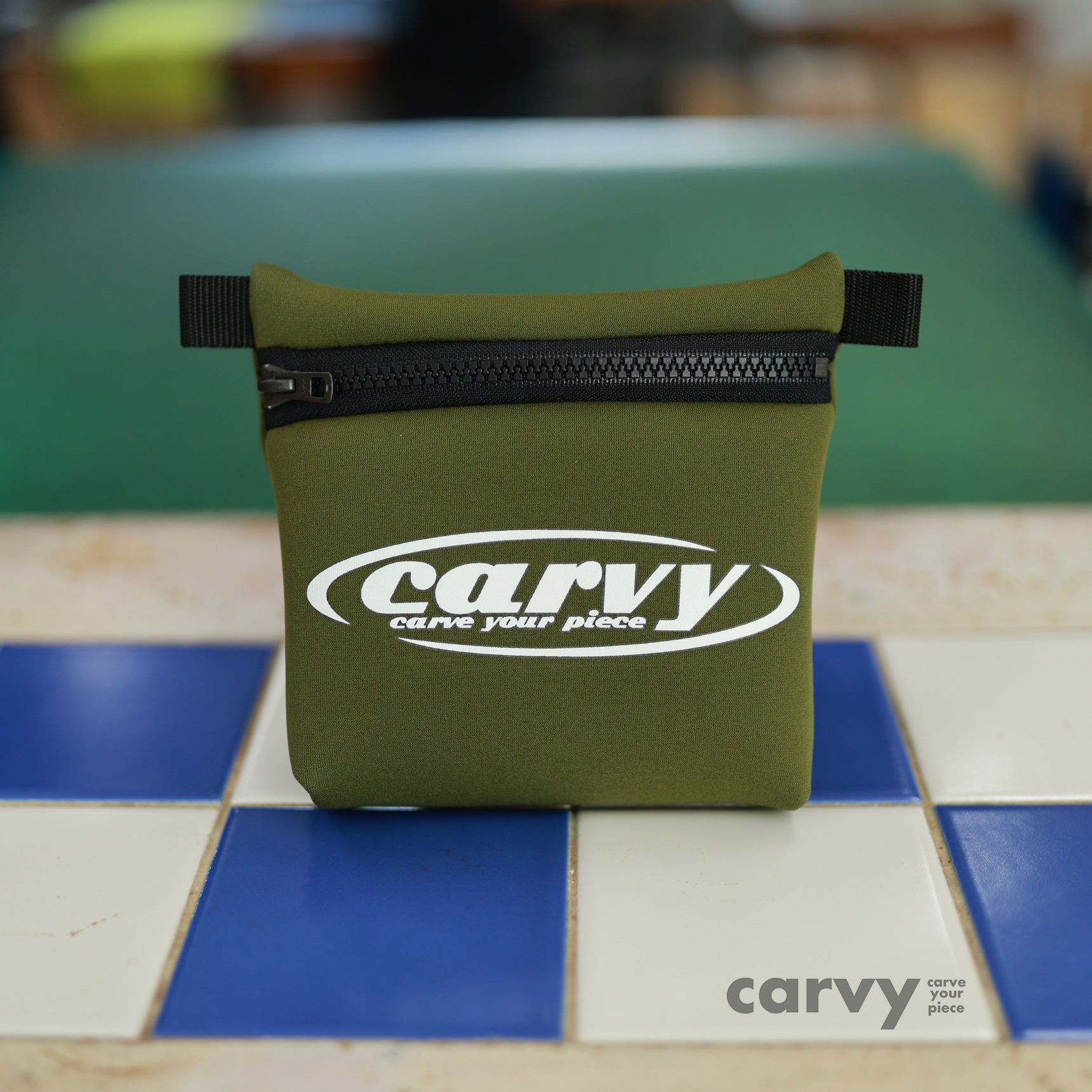 CARVY ネオプレーン・ハンドメイドポーチ【送料無料】